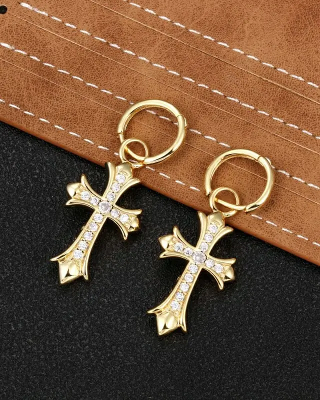 chrome hearts boucles doreilles pour femme s_1252530